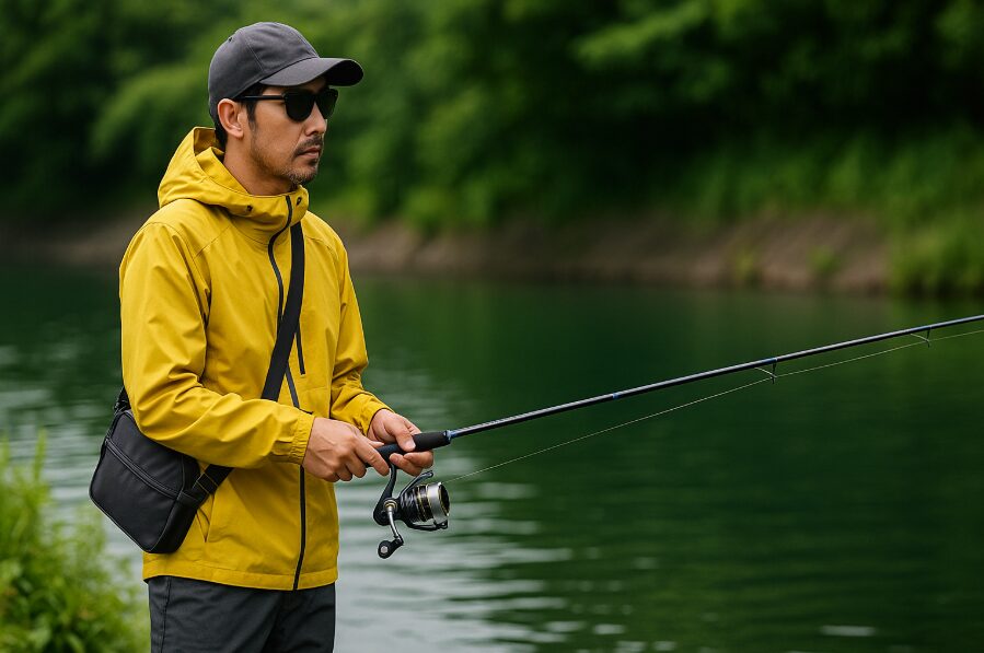 ワークマンのつなぎで楽しむキャンプコーデ