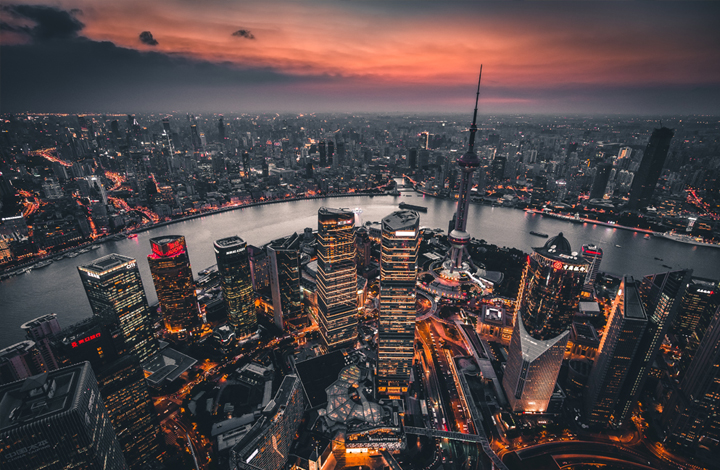 近未来的に映るニューヨークの夜景の無料の写真素材 - ID.29308フリー素材 ぱくたそ