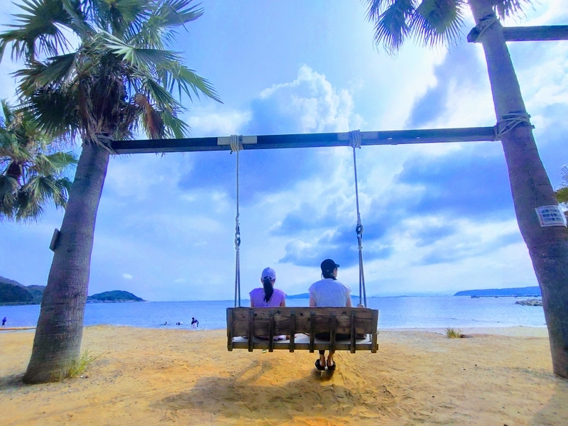 糸島エリアへインスタ映え旅に行ってきた！夫婦岩・ヤシの木ブランコ・＃ジハングンを巡る九州ラボ