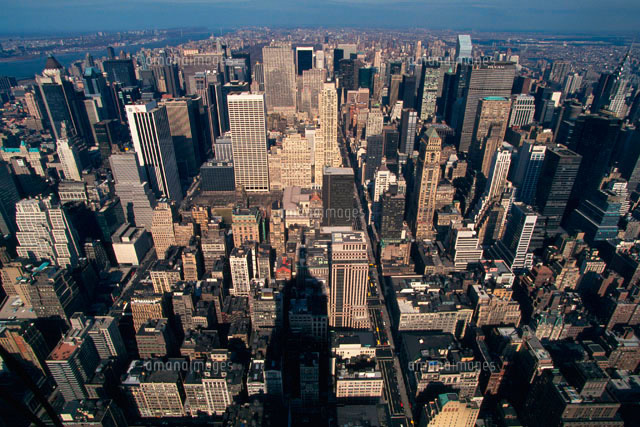ニューヨークの夜の摩天楼 写真素材3000960- フォトライブラリ