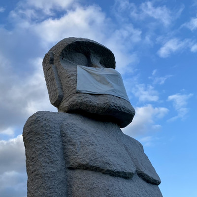 北海道 札幌にモアイ像？！真駒内滝野霊園！│一人旅研究会