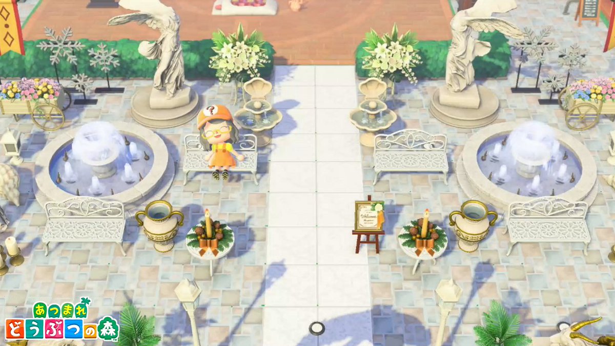 あつ森・島評価☆5 おしゃれな島紹介 その① ～島の外観編～ レイアウト・参考のんびり丸のブログ