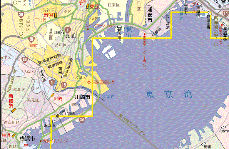 東京ベイエリア」東京都立中央図書館 企画展示広尾商店街