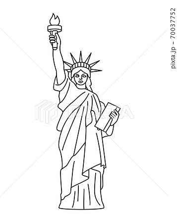 自由の女神 イラスト素材4546833- フォトライブラリ