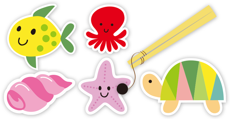 夏祭りのゲーム遊びに。わくわく魚釣りの作り方ほいくびより