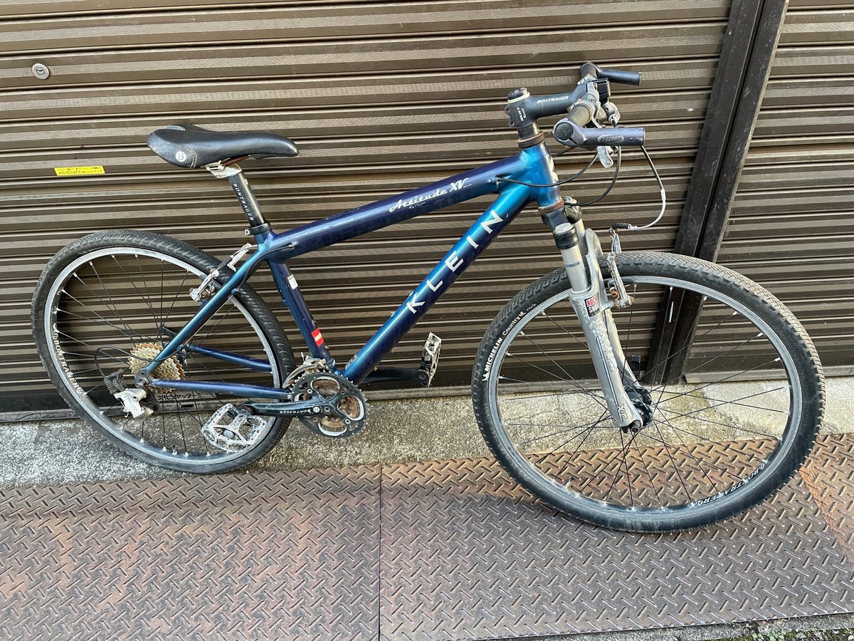 オールドマウテンバイク マウンテンキャット Mountain Cat F 古いMTBのレストア、改造備忘録 オンロード仕様