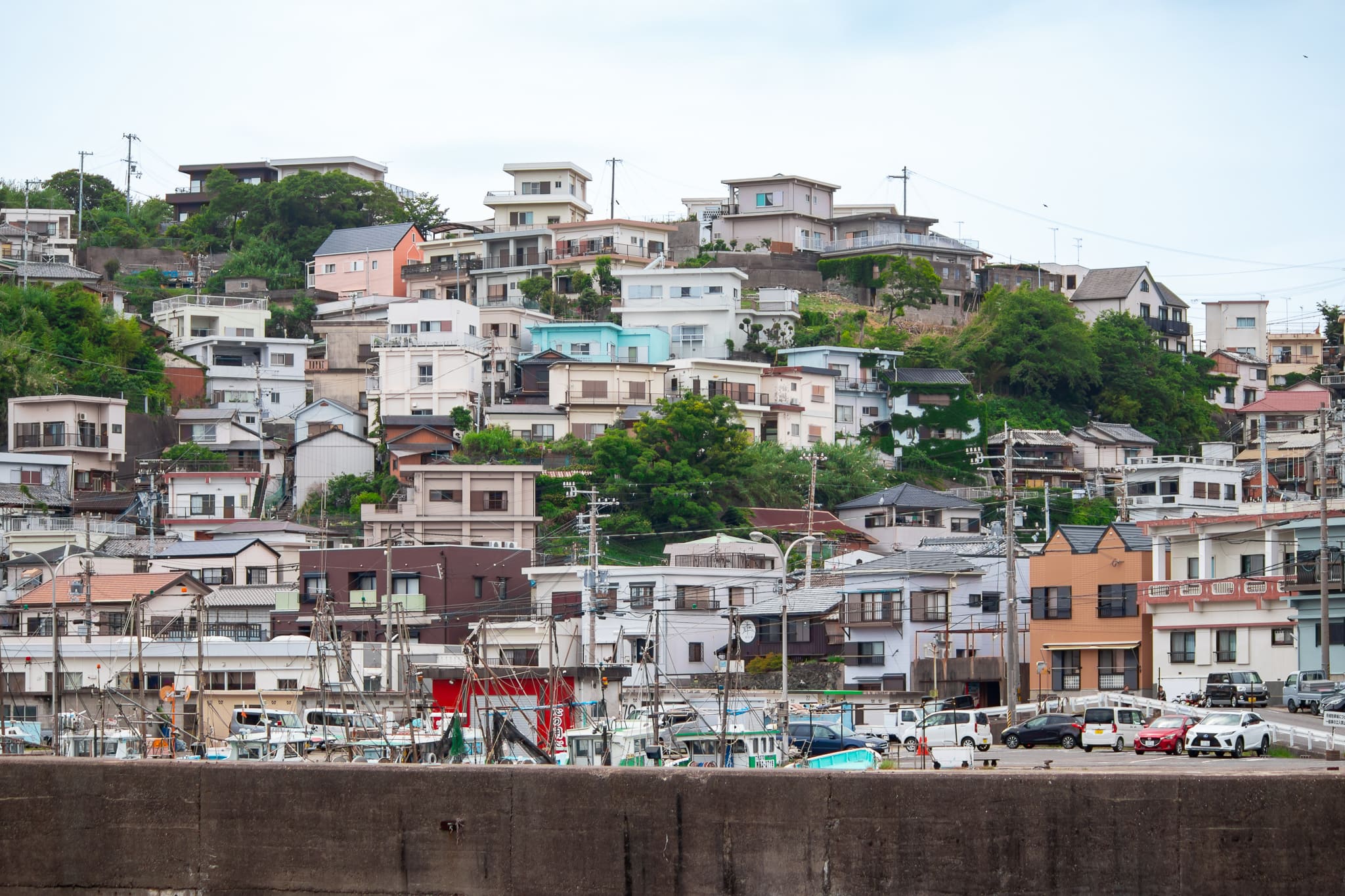和歌山の雑賀崎漁港：アマルフィの美