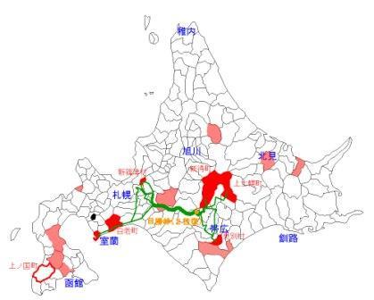 北海道の市町村合併 トップページ - 総合政策部地域行政局市町村課