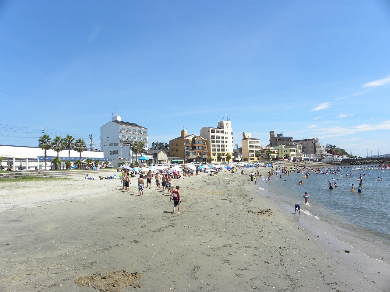 サンライズビーチとサンセットビーチ』by h1623m日間賀島海水浴場のクチコミ フォートラベル