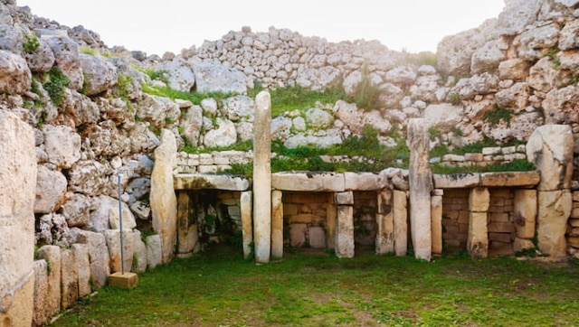マルタ共和国、Tarxien の巨石神殿群の写真素材・画像素材 Image 29525236