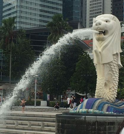 シンガポール・マーライオン公園！シンガポールワーホリ留学ブログワーホリ・英語留学・インターンの体験談
