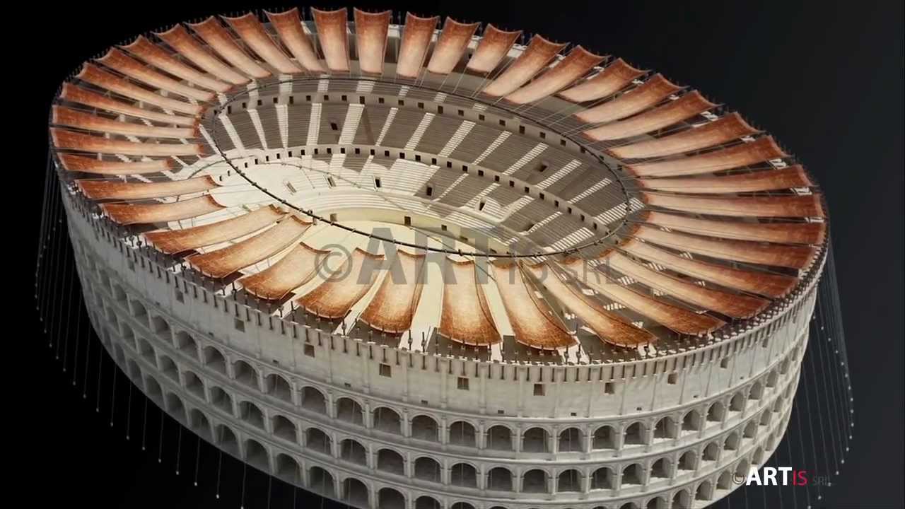 イタリア・ローマ – 2022年10月18日：コロッセオの前の修復工事、産業資材で囲まれたエリア、市内中心部の硬機と労働者、コロッセオのファサードの復興工事」の動画素材 ロイヤリティフリー 1104204545Shutterstock