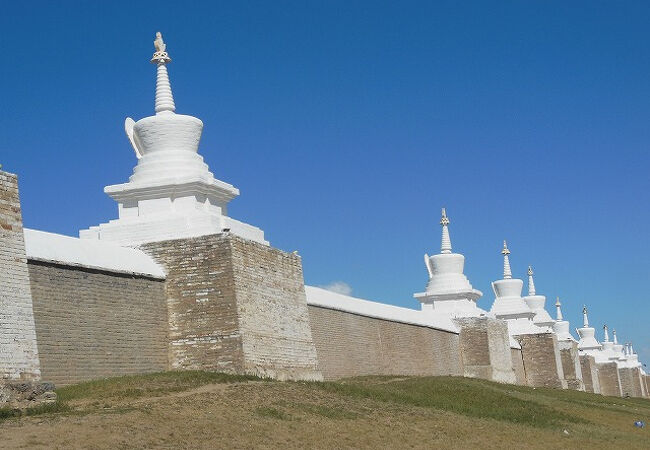モンゴルの建物たち美山の里から