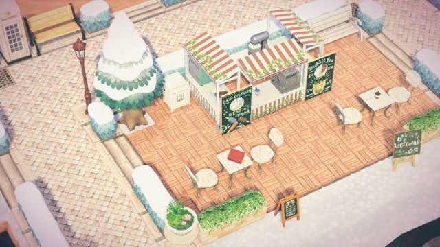 かわいい子たちに癒される！あつ森ハッピーホームパラダイスカフェでのまったり時間☕️