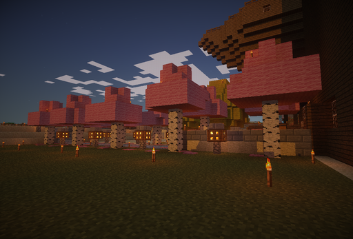 マインクラフト かわいい桜のお家の作り方 Minecrafttutorial How to build a cherry blossomhouse