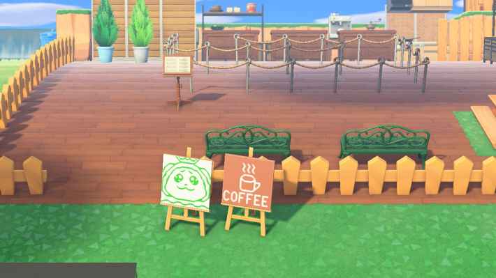 あつ森 浜辺活用！崖も川もいらない！パンクスのお洒落な楽器bar 島クリエイト ＃17