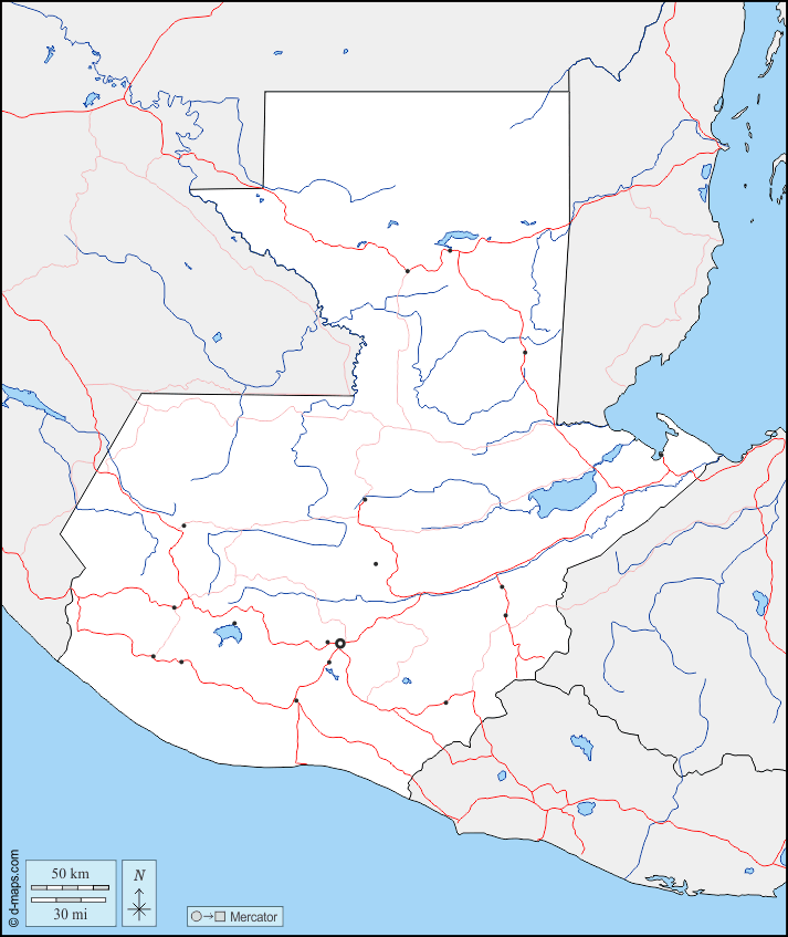 グアテマラ地図のイラスト素材・ベクター Image 47009201