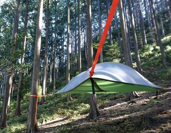 関西近郊・三重県 大自然満喫♩山の中で癒しキャンプ かぶとの森テラス