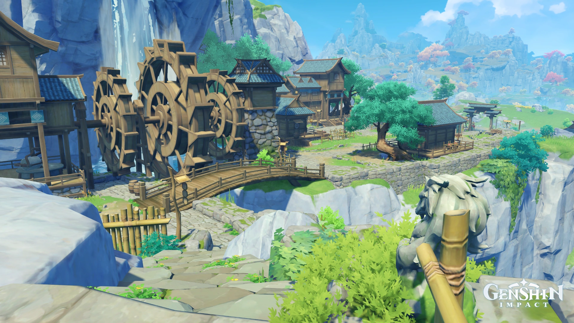 1番好きな場所 軽策荘 Genshin ImpactHoYoLAB