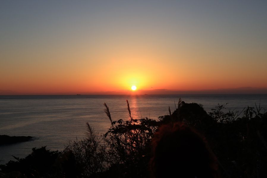 鎌倉で見る日の出スポット手作り結婚指輪・婚約指輪の鎌倉彫金工房