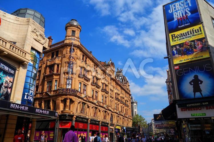 冬のロンドンでの写真素材・画像素材 Image 7184308