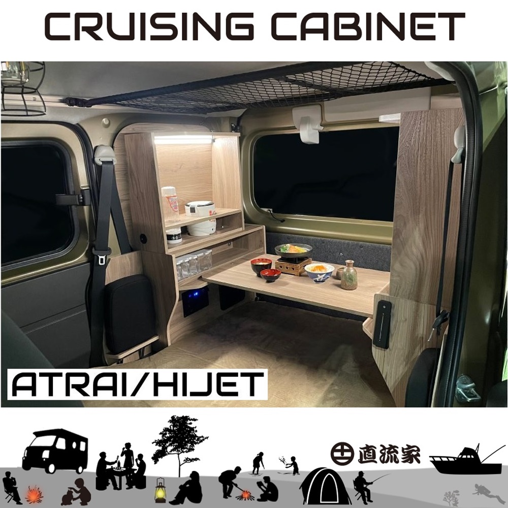 １３年ぶりのモデルチェンジを行った、新型ハイゼットカーゴにネクストキャンパーキットが４つのキットにて展開致します。 - 株式会社ブレイズのプレスリリース