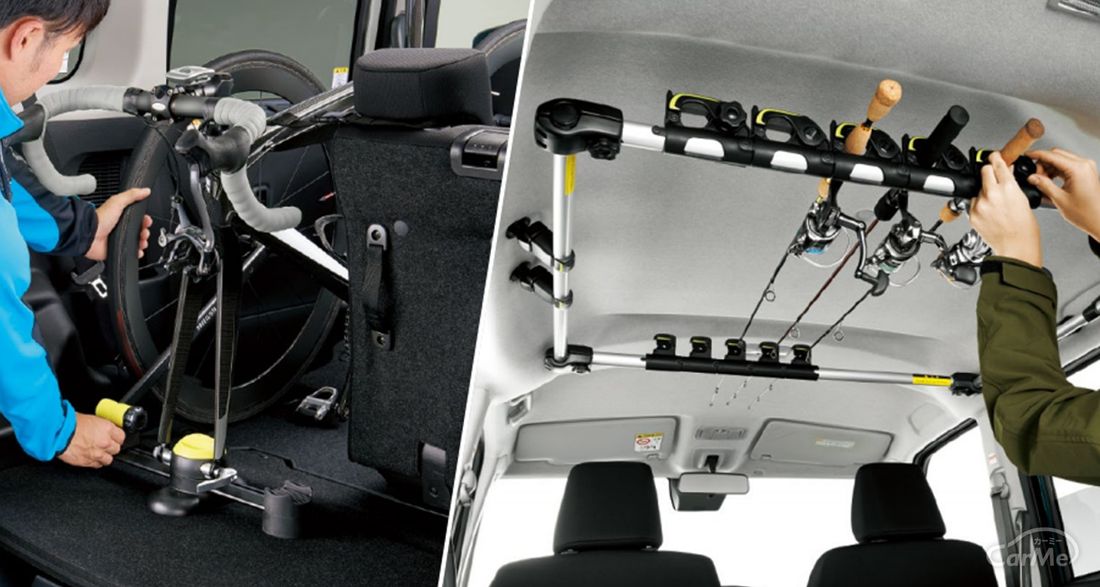 ルーミーの内装は開放的で荷室スペースも広い！内装はカスタム向きの黒が標準設定 - COBBY