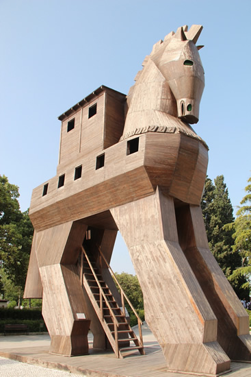 トロイの考古遺跡トルコ世界遺産オンラインガイド