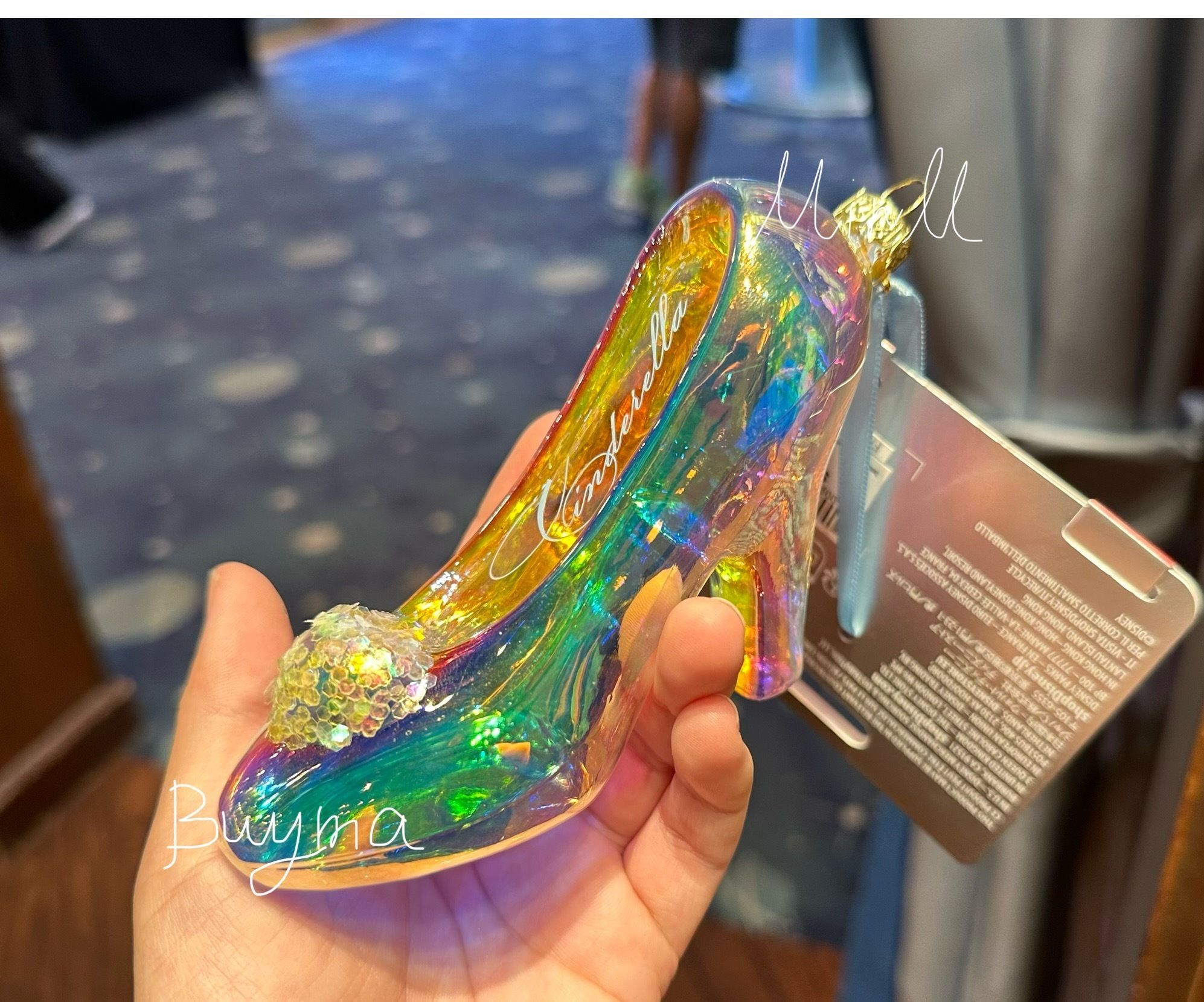 オリバーガルアートディズニー実写版シンデレラガラスの靴