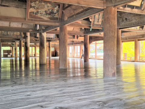 広島県 宮島千畳閣 戦国武将 豊臣秀吉を祀る豊国神社 日本三景・世界遺産の島ぱぴりす空間