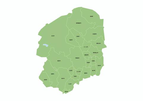 東北地図 フリー369 無料画像