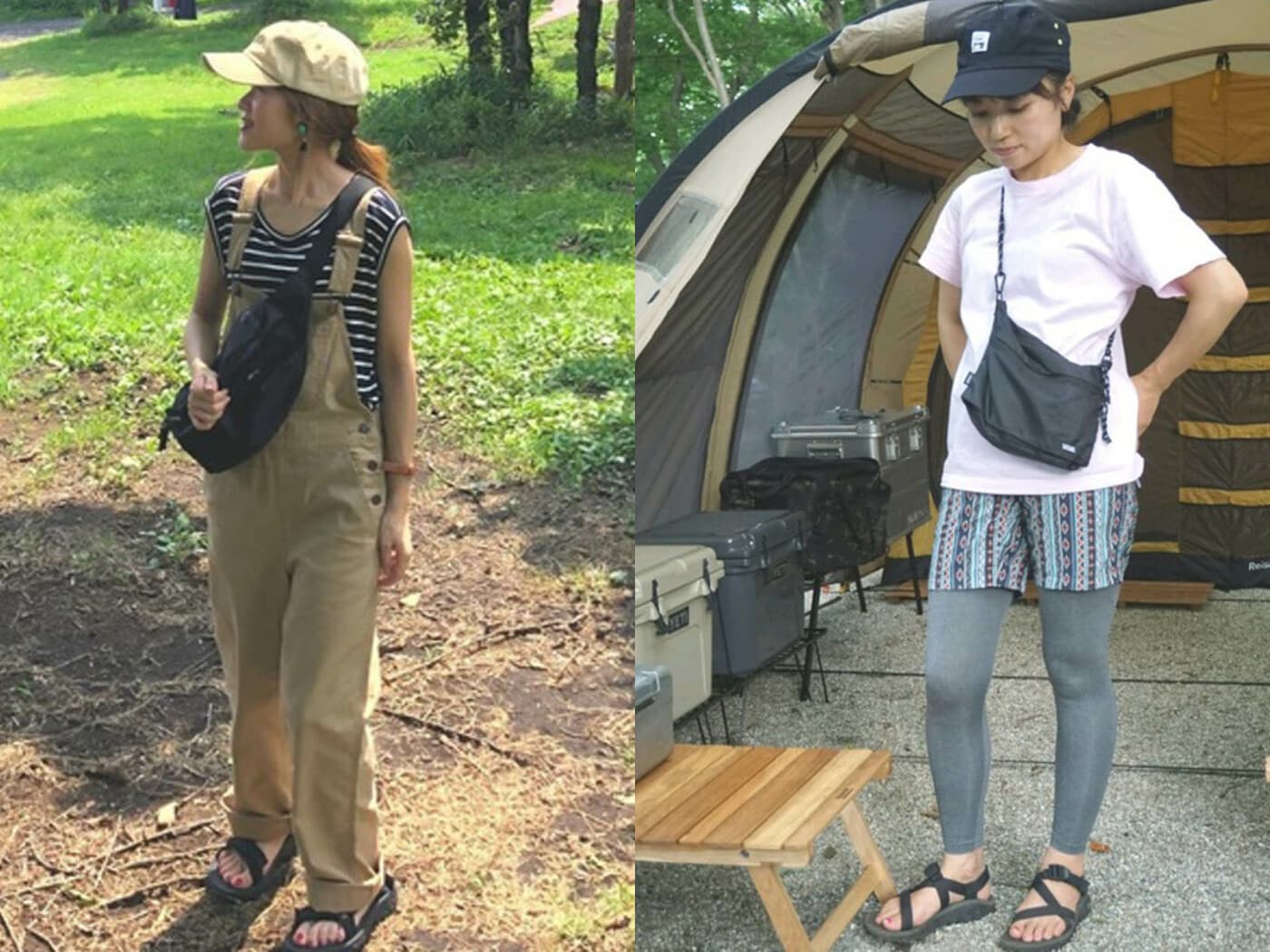 女子必見！夏キャンプの服装の考え方とおすすめブランド紹介！ 7月~9月のキャンプファッションキャンプ用品の格安レンタル