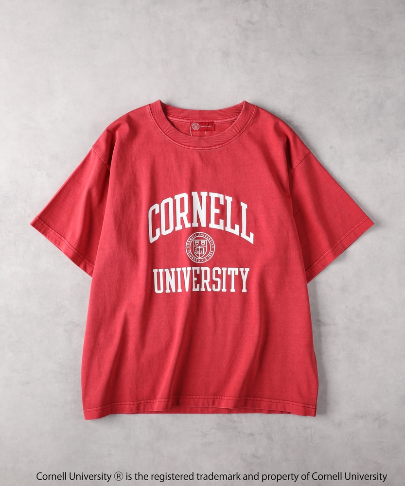 【THE IVY LEAGUE】カレッジロゴTシャツ(M　ネイビー):