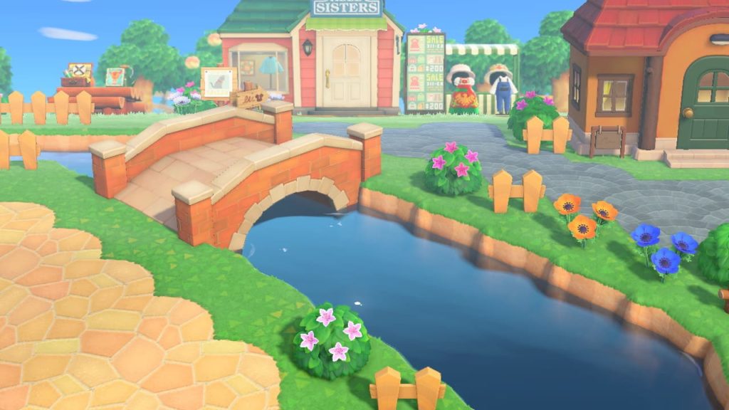 あつ森で和風の橋を祝いましょう