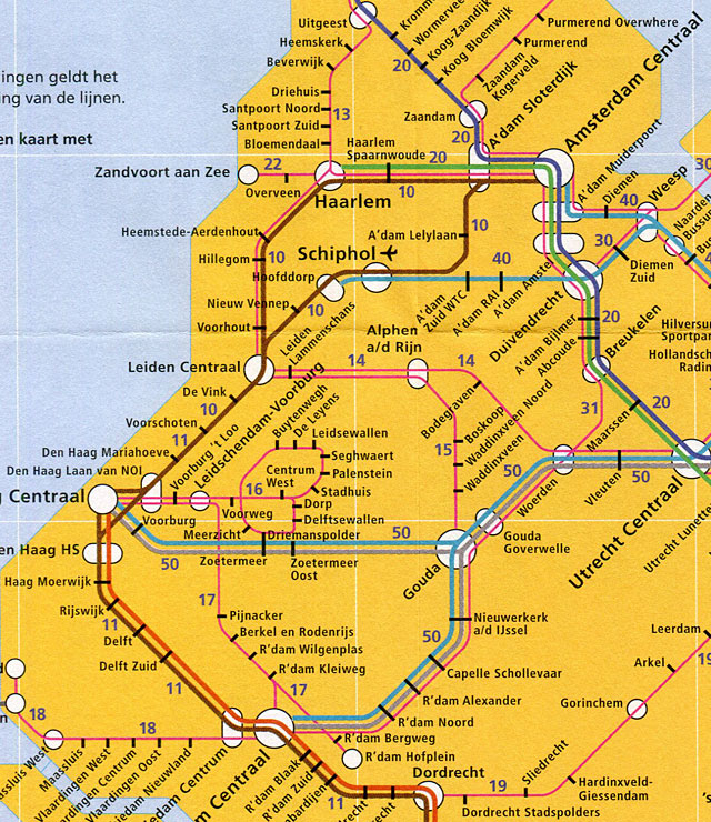 オランダ鉄道NS利用方法切符購入・アプリの使い方・注意点COLOR YOUR MAP