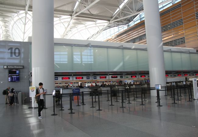 サンフランシスコ観光ブログ : サンフランシスコ国際空港 国際線チェックインカウンタ