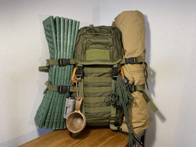 ソロキャンプにおすすめのバックパック４選！実際に使ったレビューブッシュクラフトビギナ