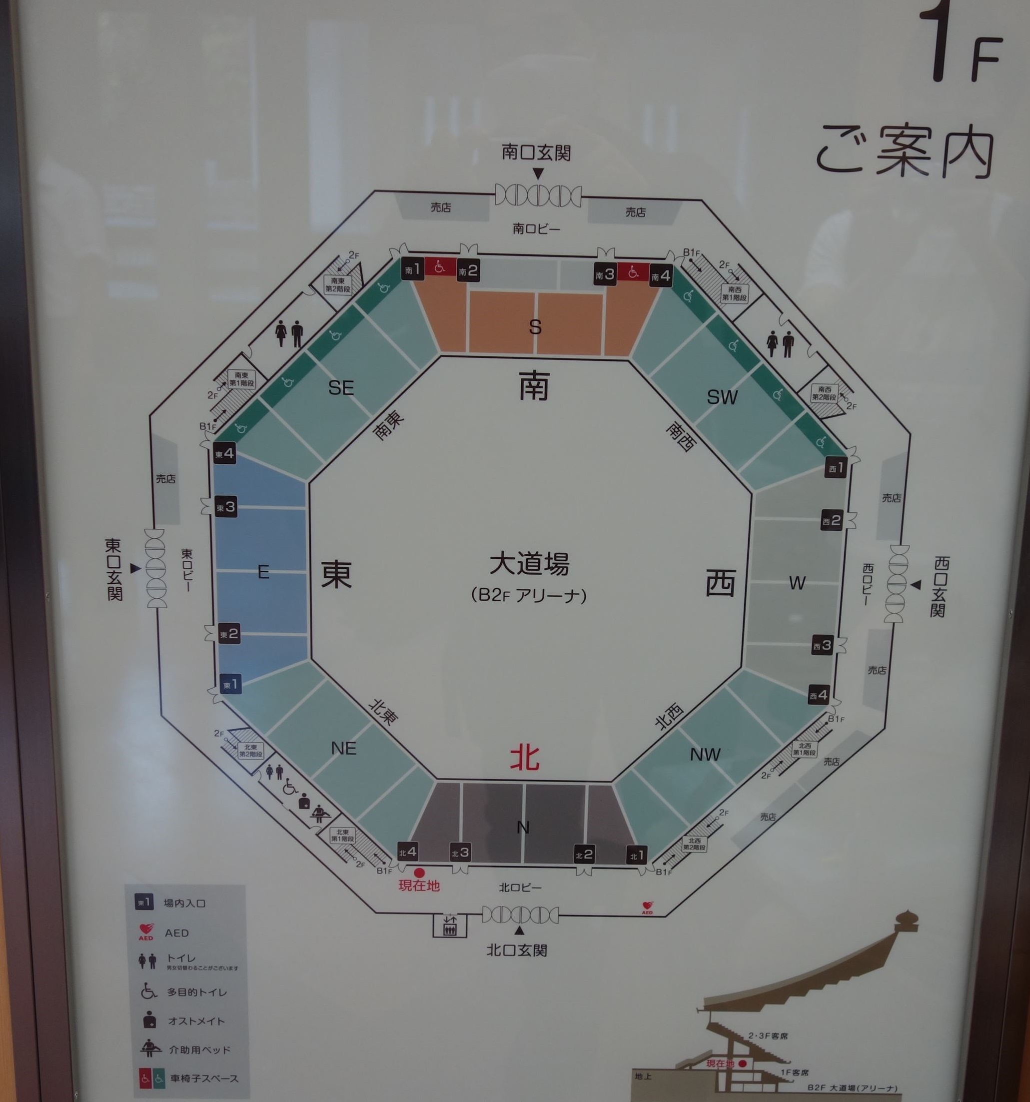 奥田民生at日本武道館 座席考察MY HALE