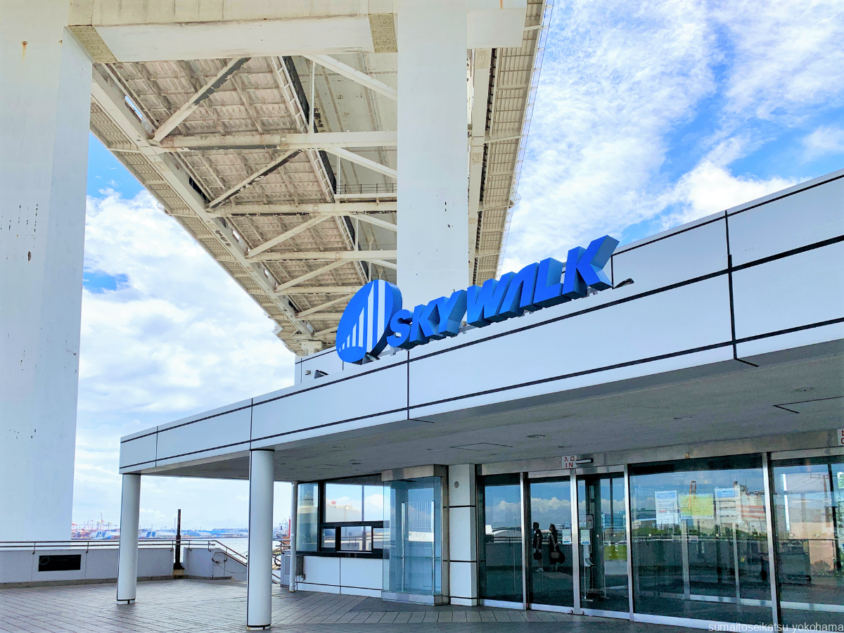 横浜ベイブリッジスカイウォークの夜景神奈川県横浜市鶴見区-こよなく夜景を愛する人へ