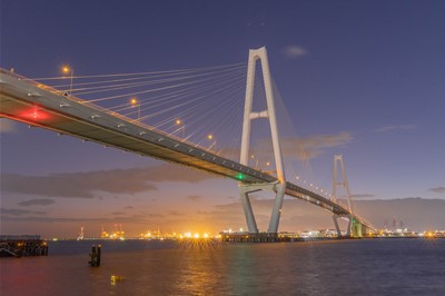 名港トリトン 🌉, 名古屋港を一望できる場所です！, 夜景もとても綺麗に見渡せる場所になります🌃,名港中央大橋,名港西大橋 ,名港東大橋 ,名港トリトン ,名港トリトン撮影スポット ,伊勢湾岸自動車道 ,伊勢湾岸道 ,名古屋港 ,愛知観光スポット