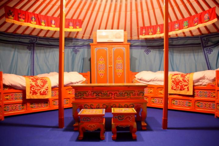 モンゴル 風 のゲルに泊まってきました@那須嵐山あや