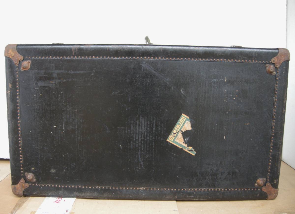 ドイツ買い付け 本革 レザー使用 古いスーツケース トランクケース 旅行カバン ヴィンテージ アンティーク ig2071ヴィンテージ雑貨のお店Callum shop powered by BASE