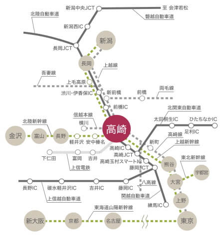 JR東日本：駅構内図・バリアフリー情報 渋川駅