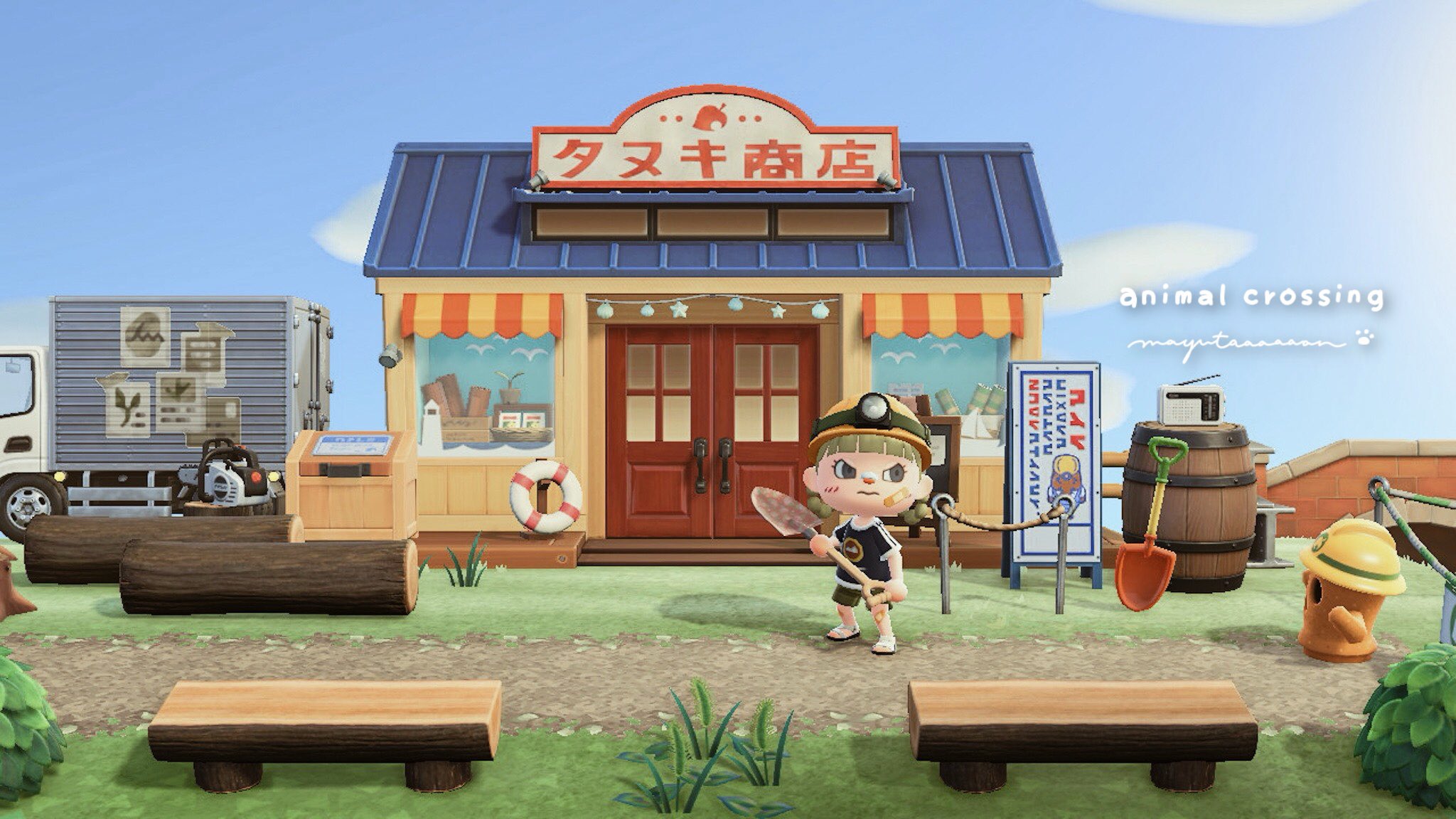 あつまれ どうぶつの森、タヌキ商店の改装の条件。デパートはゲームメモ