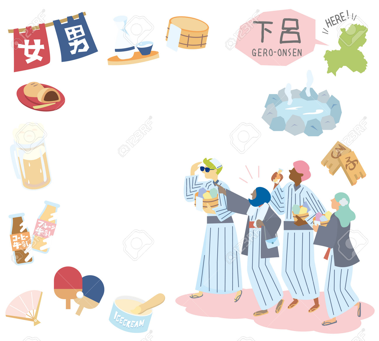 9,700点を超える温泉のイラスト素材、ロイヤリティフリーのベクター素材グラフィックスとクリップアート - iStock温泉 日本, 旅館,露天風呂