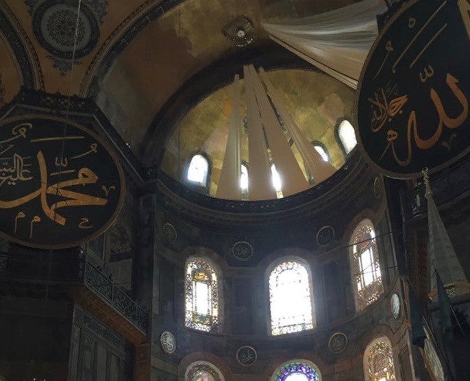 アヤソフィア ガイド付きツアーオプションのチケット付きKlook