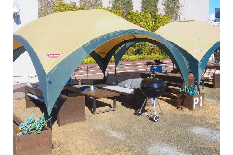 キャンプ場リゾートの宿泊コテージに12台 - トレーラーハウス 株式会社カンバーランド・ジャパン