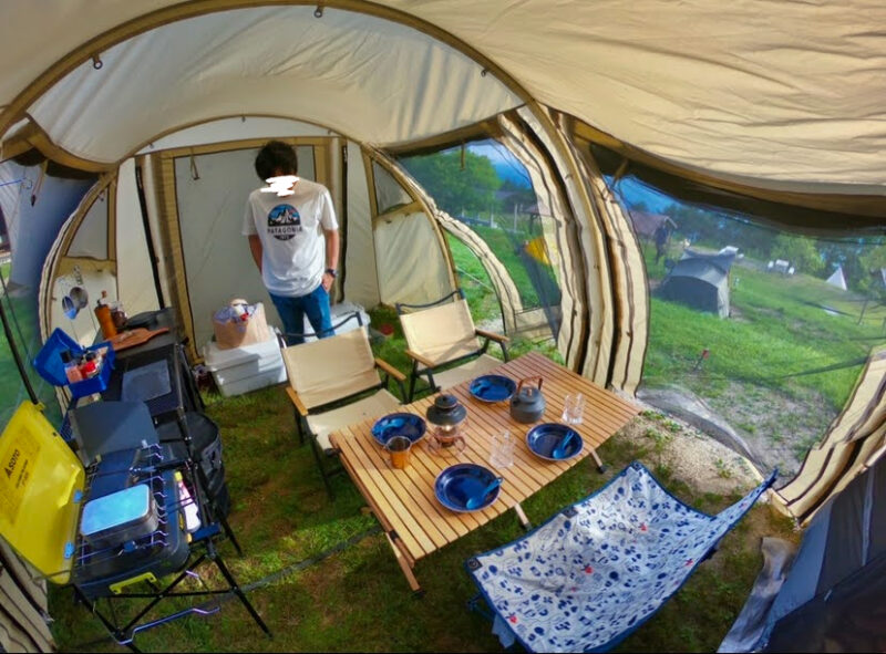 テント幕内レイアウト集 熊本キャンプ 熊本キャンパー熊本BASE CAMP