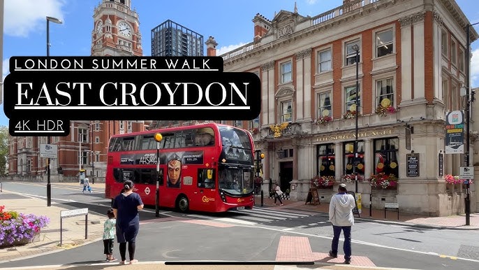 美しいイギリスの田園風景 イギリスの都市 南ロンドンのクロイドンCroydon, Greater London South