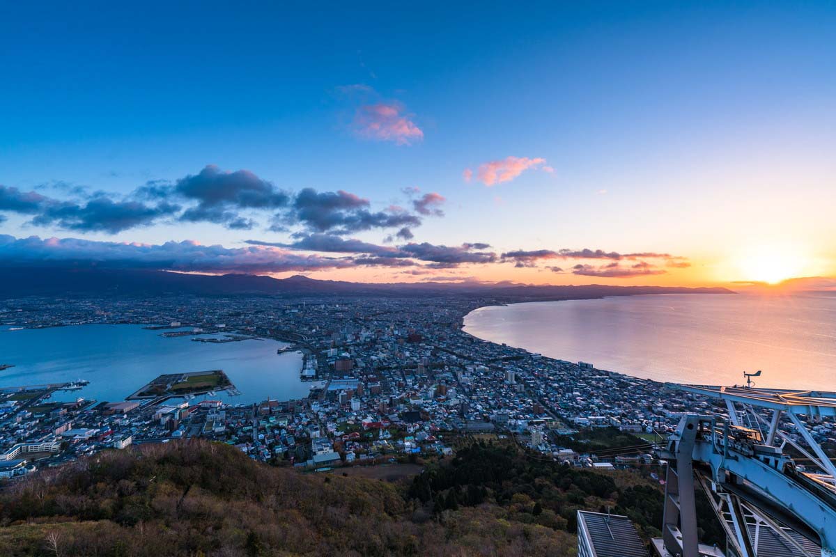 函館山の大晦日と、五稜郭タワーのお正月特集一覧はこぶら